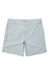 Rhone Flat Front Resort Shorts In Cloud