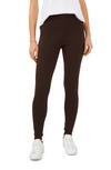 Vince Camuto Ponte Leggings In Dark Earth