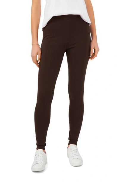 Vince Camuto Ponte Leggings In Dark Earth