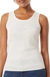 Jones New York Scoop Neck Tank In White