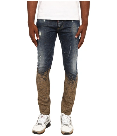 Dsquared2 - Mud Clement Jeans (blue/mud) Men's Jeans | ModeSens