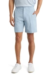 Swannies Ethan Flat Front Golf Shorts In Sky