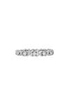 Sethi Couture Ayla Diamond Band Ring In 18k White Gold