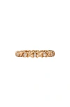 Sethi Couture Ayla Diamond Band Ring In 18k Yg