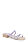 Dolce Vita Hapi Slide Sandal In Purple