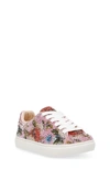 Betsey Johnson Kids' Sidny Crystal Sneaker In Floral Multi
