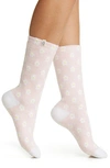 Ugg Leslie Crew Socks In Lotus Daisy