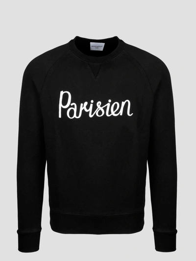 Maison Kitsuné Parisien Classic Sweatshirt In Black