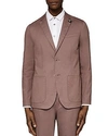 Ted Baker Cliford Piece Dyed Regular Fit Sport Coat In Pink