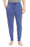 Polo Ralph Lauren Pony Print Lounge Pants In Bright Navy/ Foulard