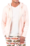 Sol Angeles Essential French Terry Hoodie In Coral