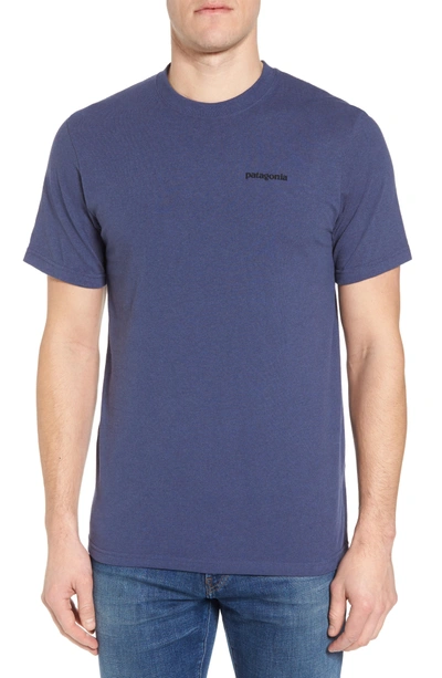 Patagonia Responsibili-tee T-shirt In Dolomite Blue