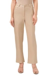 Halogen 5-pocket Faux Leather Pants In Oxford Tan