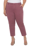 Liverpool Kelsey Trousers In Victorian Mauve