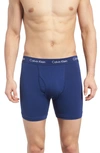 Calvin Klein 3-pack Boxer Briefs In Multi Blue