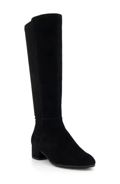 Dune London Tayla Knee High Boot In Black