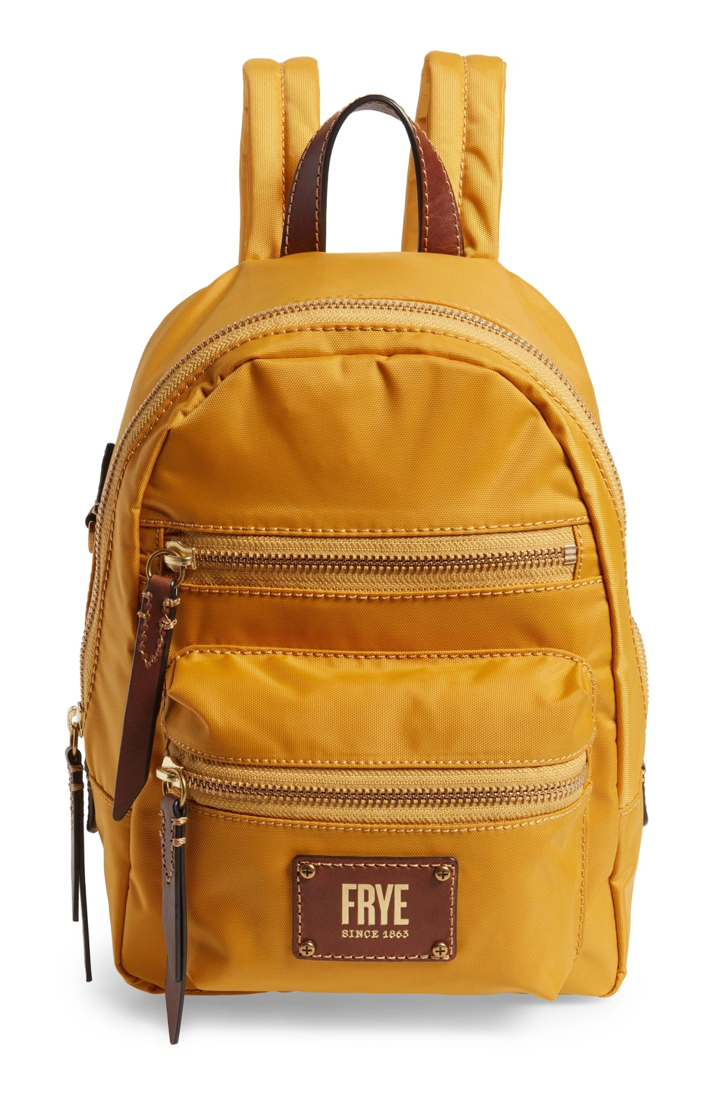 frye ivy mini backpack tan Backpack, Off White, One Size Bags, Wallets and Luggage an antique pull up leather collection from Frye Exterior slip and zip pockets Frye Matte Black Ivy Mini