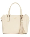 Kate Spade Kingston Drive - Small Alena Leather Satchel - White In Bleach Bone