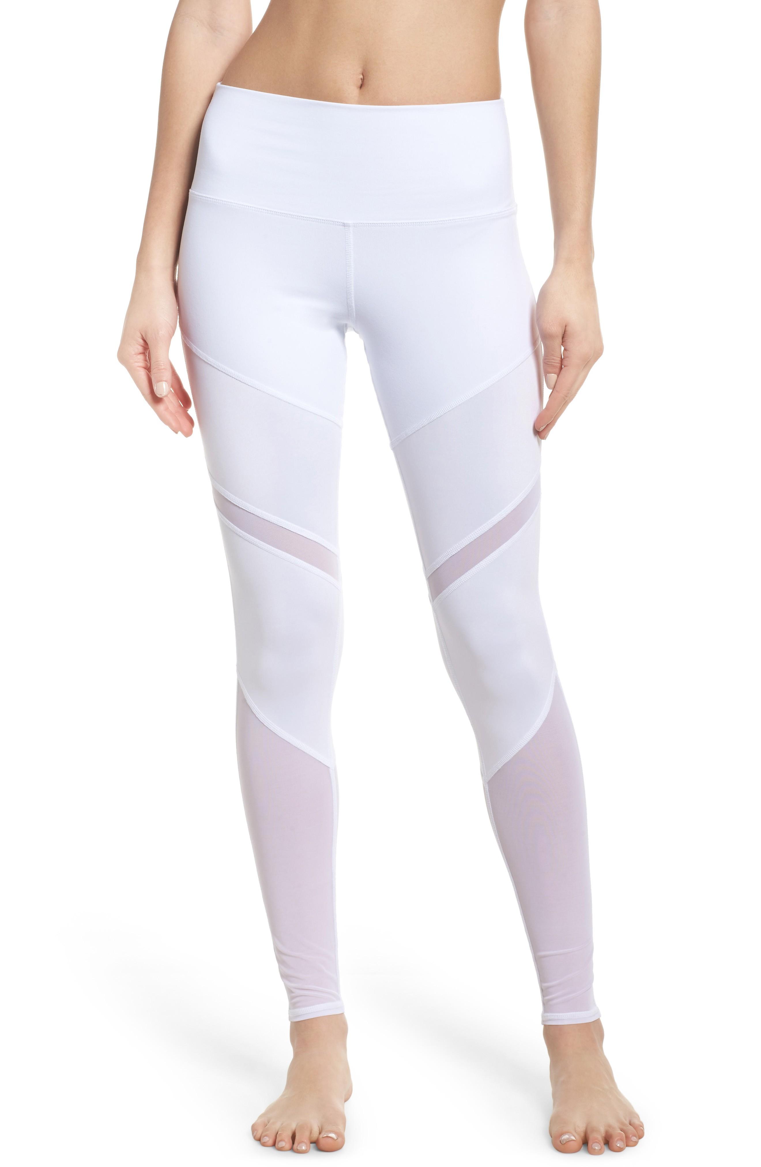 alo white leggings