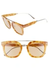 Tom Ford Alex 51mm Sunglasses - Blonde Havana/ Brown