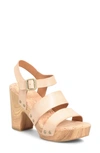 Kork-ease Della Slingback Platform Sandal In Natural F/ G