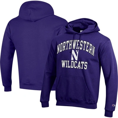 Champion Purple Northwestern Wildcats High Motor Pullover Hoodie