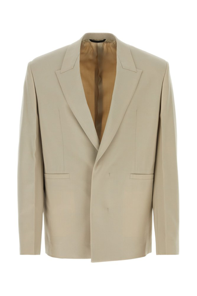 Givenchy Gray Oversized Blazer In Grey