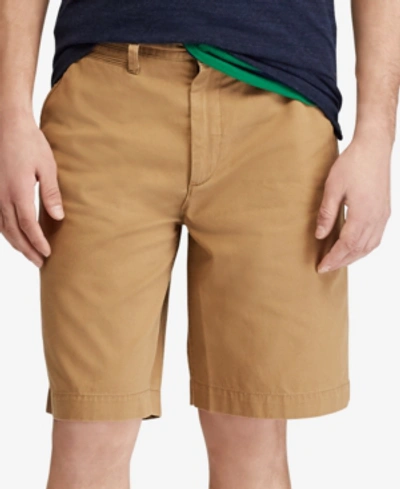 Polo Ralph Lauren Relaxed Fit 10 Inch Cotton Chino Shorts In New Ghurka