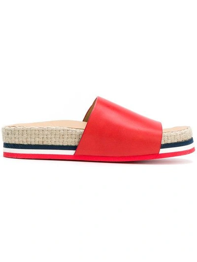 Moncler Evelyne Sandals - Red