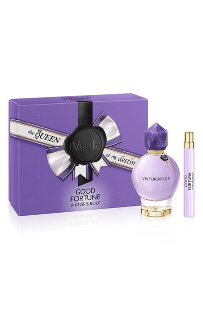 Viktor & Rolf Good Fortune Eau De Parfum Set Usd $215 Value