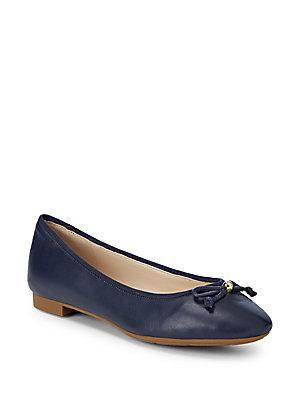 cole haan megan leather ballet flats