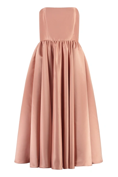 Pinko Aminga Off-the-shoulder Dress In Pink