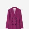 Isabel Marant Sheril Jacket Clothing In Lavander