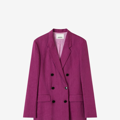 Isabel Marant Sheril Jacket Clothing In Orchid
