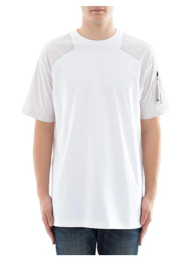 Diesel Black Gold White Cotton T-shirt