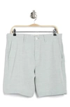 Original Penguin Heather Stripe Chino Shorts In Lichen