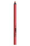 Nyx Line Loud Lip Pencil In Rebel Red