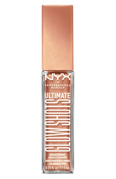 Nyx Ultimate Glow Shots Liquid Eyeshadow In Twisted Tanger