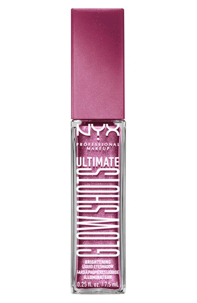 Nyx Ultimate Glow Shots Liquid Eyeshadow In Plum Player