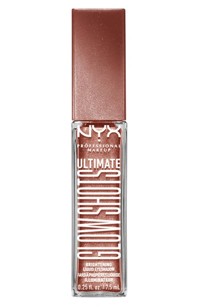 Nyx Ultimate Glow Shots Liquid Eyeshadow In Mango Moment