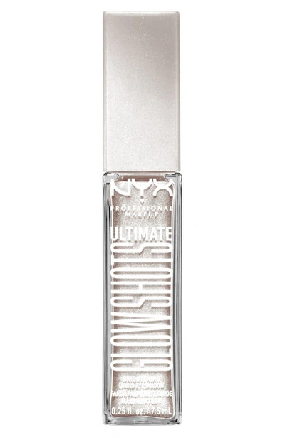 Nyx Ultimate Glow Shots Liquid Eyeshadow In Come Thru Coconut