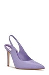 Nine West Feather Slingback Pump In Light Purple