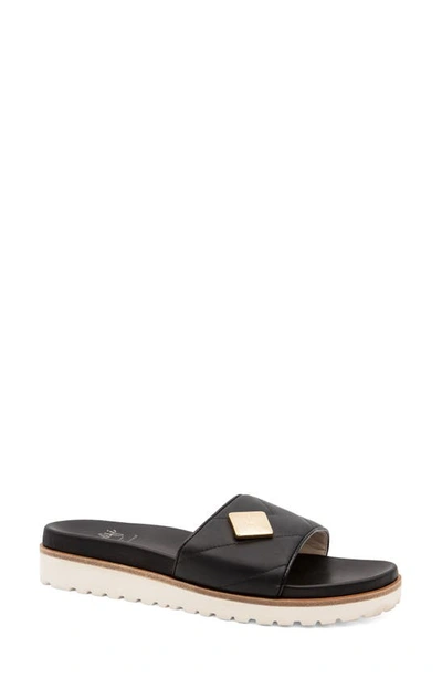 Amalfi By Rangoni Bandiera Sandal In Black Parmasoft