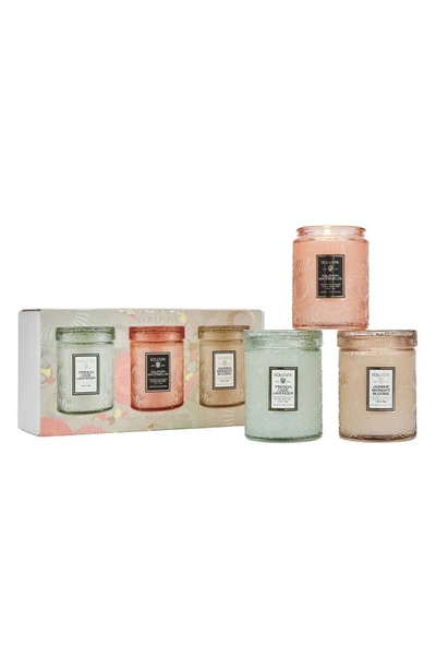 Voluspa Home Refresh Small Jar Candle Trio, One Size oz In Multi