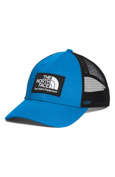 The North Face Mudder Trucker Hat In Super Sonic Blue