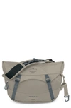 Osprey Metron 18 Messenger Bag In Tan Concrete