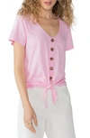 Sanctuary By My Side Cotton Blend T-shirt In Pink No3
