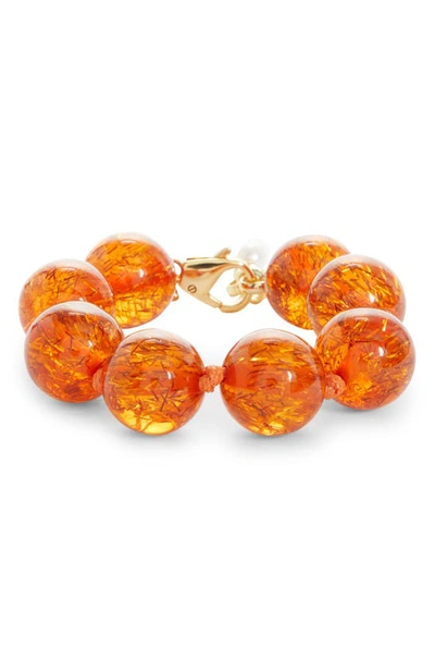 Eliou Drew Bracelet In Orange