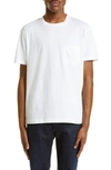 Sunspel Riviera Supima® Cotton Pocket T-shirt In White