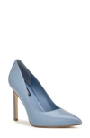 Nine West 'tatiana' Pointy Toe Pump In Light Blue 455